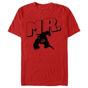 Men's The Incredibles Mr. Incredible Silhouette T-Shirt - 1 of 4