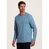 Avalanche Outdoor Lightweight Fleece Blend Shirt, Base Layer Crewneck Long Sleeve Top for Hiking, Outdoors - 3 of 4