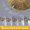 WOWOW Single Handle 5-Spray Tub and Shower Faucet 1.8 GPM with High Pressure Showerhead Valve Included - 2 of 4