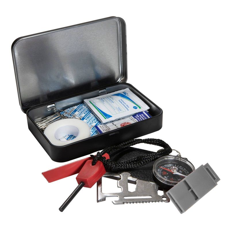 Life+Gear 32pc First Aid Survival Kit in Tin Case, 3 of 8