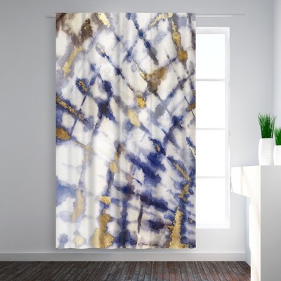 Americanflat Tye Dye I by PI Creative Art Blackout Rod Pocket Single Curtain Panel 50x84