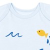 Funstuff Lion Mermaid Shark Milestone Ruler Baby Long Sleeve Swaddle Sleeper Gown Newborn to Infant  - 4 of 4