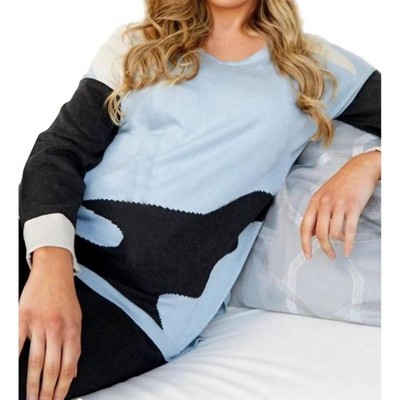 Women's Camo V-Neck Pullover - ANGEL