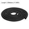 Unique Bargains Solid Foam Rubber Round Soundproof DIY Weather Seal Strip - 3 of 4