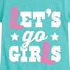 Girls' - Instant Message - Lets Go Girls Fitted Short Sleeve Graphic T-Shirt - 2 of 4