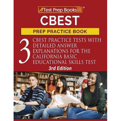 CBEST Prep Practice Book - by  Tpb Publishing (Paperback)