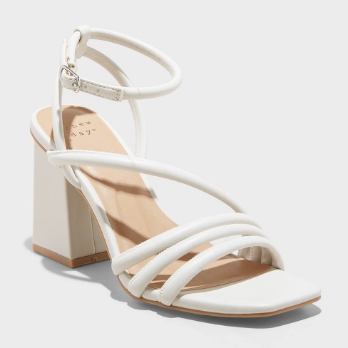 White hot sale heels target