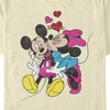 Men's Mickey & Friends Valentine's Day Minnie Mouse Smooch T-Shirt - 2 of 4