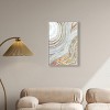 Art Remedy White Gold Boho Neutral Abstract Wall Art Framed - 2 of 4