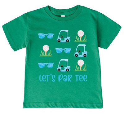 The Juniper Shop Let's Par Tee Sunglasses Toddler Short Sleeve Tee