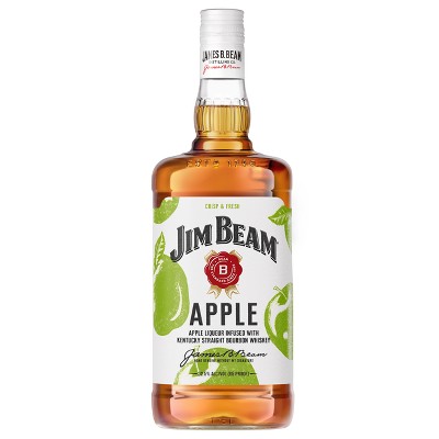 Jim Beam Apple Bourbon Whiskey - 1.75L Bottle