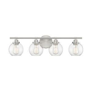 Savoy House Carson 4 - Light Vanity in  Satin Nickel - 1 of 4