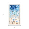 HomeRoots Aerial Beach Views White Framed Wall Art - 3 of 4