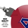 American University Primary Logo Acrylic Christmas Tree Holiday Ornament - 4 of 4