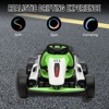 24V Kids Go Kart, Powerful Drift Kart with Dual 150W Motors, High Speed Electric Outdoor Ride On Toy, Battery Powered Ride On Racing Car with Music - 3 of 4