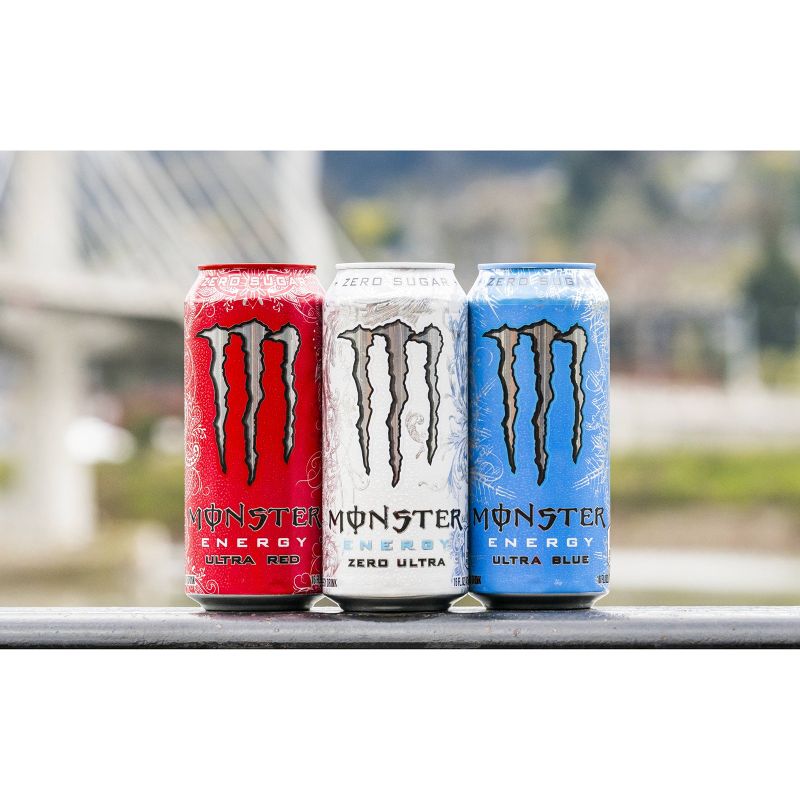 Monster Energy, Ultra Red - 16 fl oz Can, 3 of 5