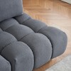 GlasFlength Freely Sectional Sofas Modern Sofa with Comfortable Seating for Living Room or Lounge Area Gray,60”*40.2”*29.5" - 4 of 4