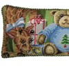 C&F Home 8" x 20" Babies In Toyland Needlepoint Pillow - 2 of 4