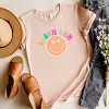 Simply Sage Market Beach Bum Smiley Face Short Sleeve Tee - 3 of 4