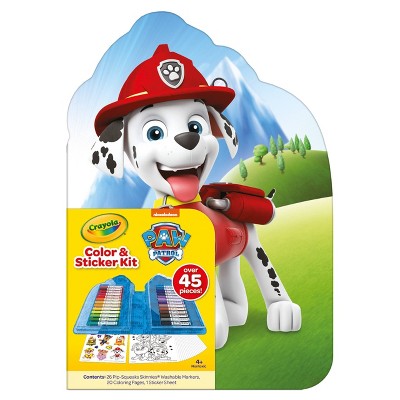 Crayola Color and Sticker Kit Paw Patrol