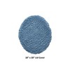 Hotel Bath Rug 100% Premium Cotton Tufted Two Tone Reversible Bathroom Rug, Soft & Water Absorbent, Machine Washable Bath Mat - 3 of 4