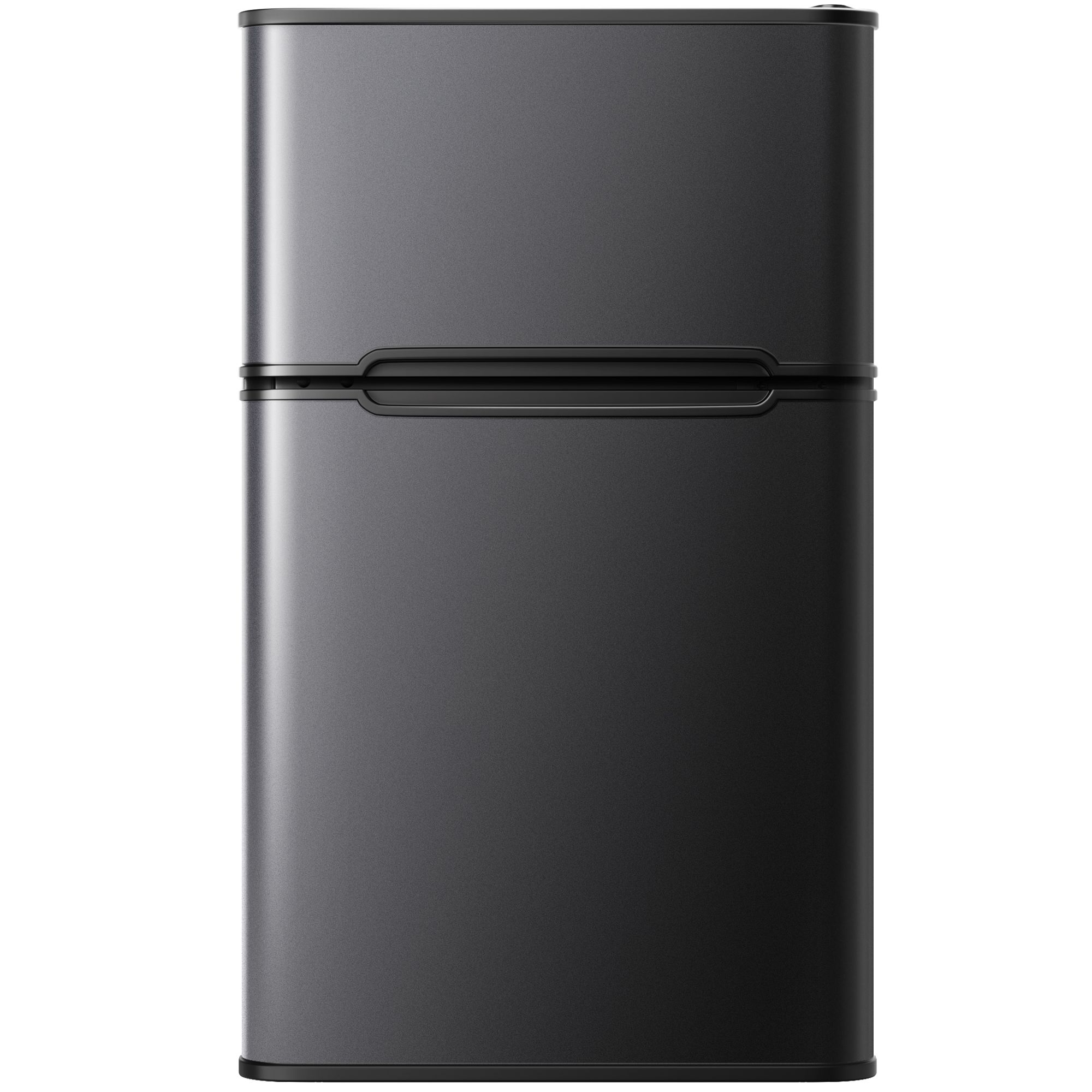 Simzlife 3.2 cu. ft. Mini Refrigerator with Freezer, Compact Dorm Fridge, Adjustable Removable Shelves, 2 Shelves, ETL Certified, Black