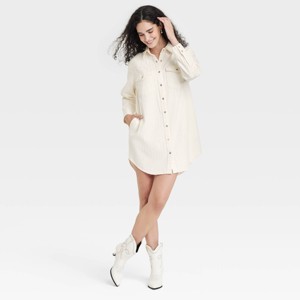 Women's Western Shirtdress - Universal Thread™ - 1 of 3