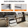 A  Durable Stainless Steel Outdoor Kitchen Drawers with Paper Towel Holder Smooth Glides - 3 of 4