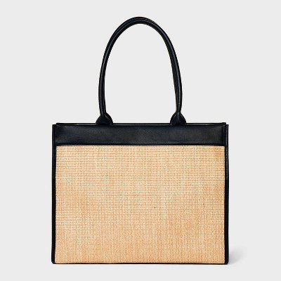 Black tote bag clearance target