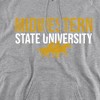 Midwestern State University Official Stacked Adult Pull-Over Hoodie - 2 of 4