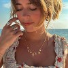 Dainty Gold Beach Charm Necklace With Shell & Starfish Pendant - Non-Tarnish Summer Jewelry Gift For Women - 2 of 4