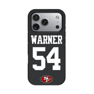 NFL San Francisco 49ers Players Game Tactic Bump Cell Phone Case for Apple iPhone 17 Series - 1 of 4