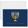 Paper Frenzy Menorah Hannukah Thank You Note Cards and Envelopes - 25 pack - 2 of 2