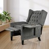 Lyngins Modern Adjustable Recliner Chair with Wing Back & Foldable Table & Footrest,Accent Chair for Living Room,Bedroom - 3 of 4