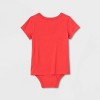 Toddler Adaptive Short Sleeve Bodysuit with Abdominal Access - Cat & Jack™ - 2 of 3