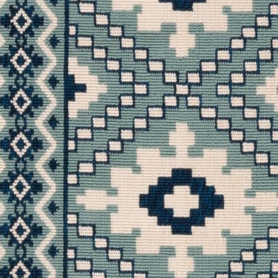 ivory/blue