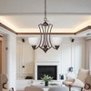 Sunset 20" Chester 3-Light Chandelier in Rustico - 3 of 3