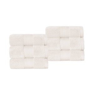 Luxury Cotton Heavyweight Solid Plush Towel Set by Blue Nile Mills - 1 of 4