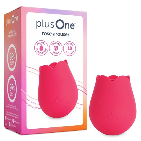 plusOne Rose Arouser Vibrator - image 1 of 4