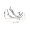 Unique Bargains Alloy Durable Elegant Sturdy Display Holder 2.36 Inch x 1.61 Inch x 1.1 Inch - 2 of 3