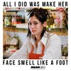 Men's Mean Girls Janis Smell Like a Foot Quote T-Shirt - 2 of 4