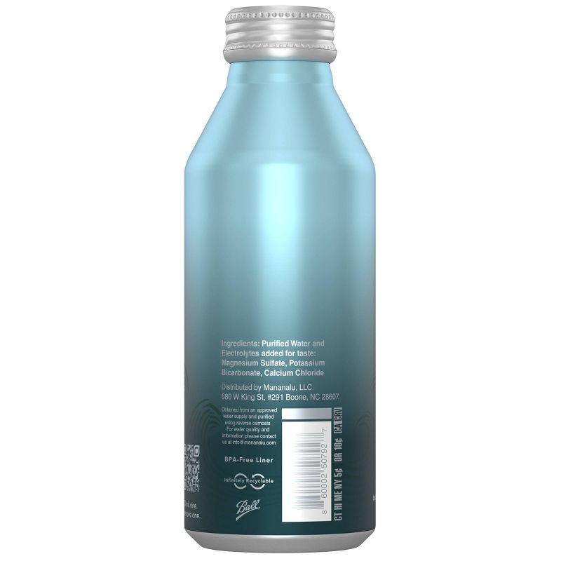 Mananalu Pure Water - 6pk/16 fl oz Bottle, 5 of 9