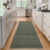 Modern Striped Area Rugs for Living Room, Washable Soft Non Slip Low Pile Rug - 2 of 4