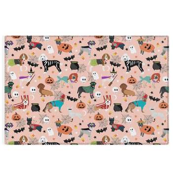 Petfriendly Dogs halloween costumes cute Rug - Deny Designs