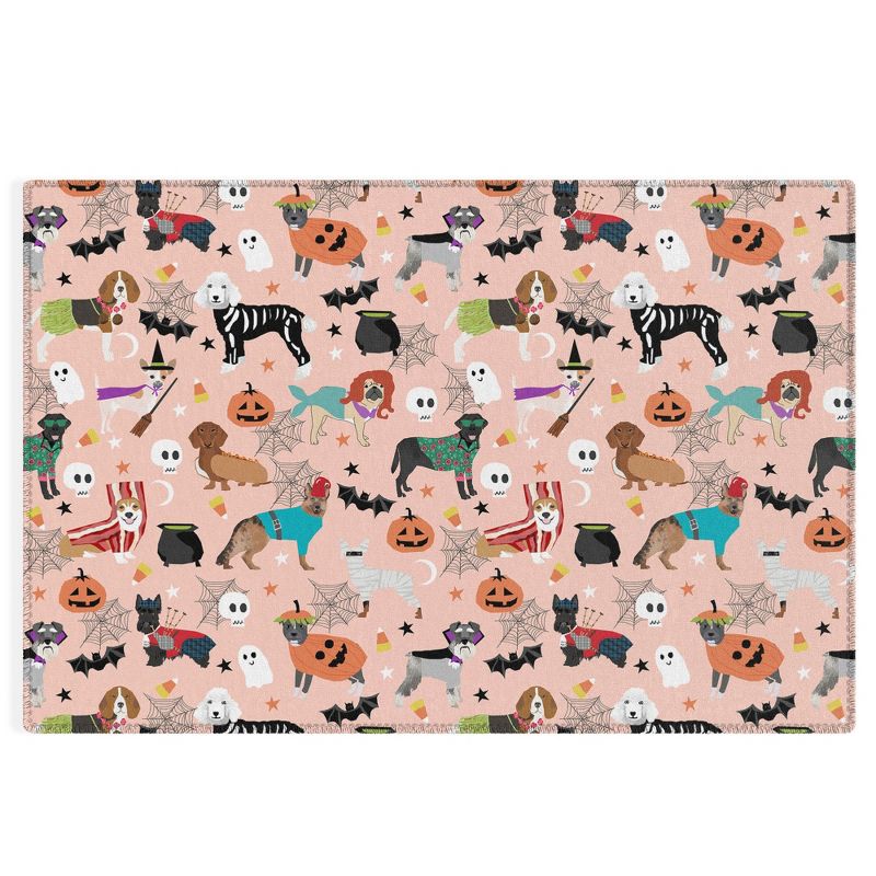 Petfriendly Dogs halloween costumes cute Rug - Deny Designs, 1 of 4
