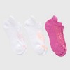 Hanes Women's Absolute Active Run Heel Shield 3pk No Show Socks - 5-9 - 2 of 4