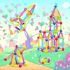 PICASSO-TILES 100pcs Magnetic Building Construction Toy Set - 3 of 4