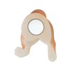 Unique Bargains Decorative Magnets Magnetic Fridge Irregular Shape Dog Butt Synthetic Resin 1Pc - 3 of 3