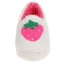 Kensie Girls’ Slippers - Cozy Kids House Slippers with Plush Fuzzy Upper and Smiley Face Patch - 4 of 4