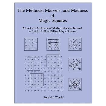 The Methods, Marvels, and Madness of Magic Squares - by  Ronald J Wendel (Paperback)